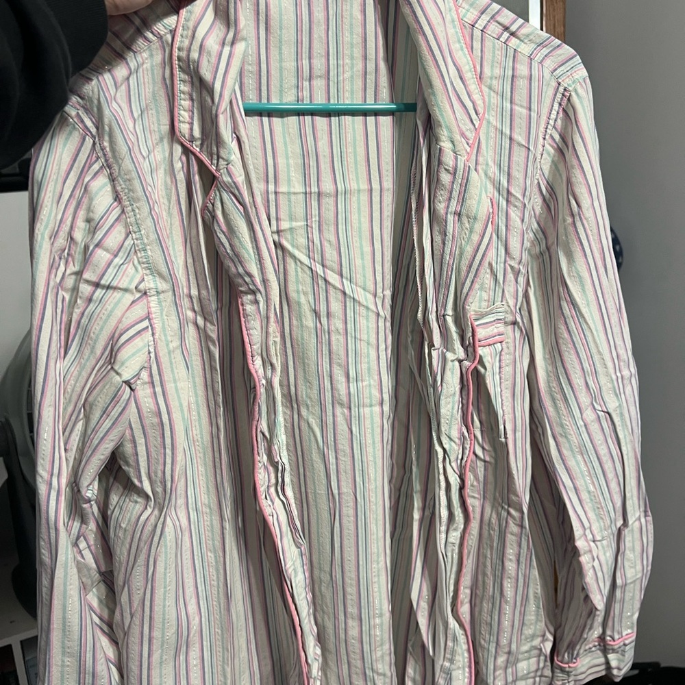 Victoria's Secret Multicolor Striped Shirt